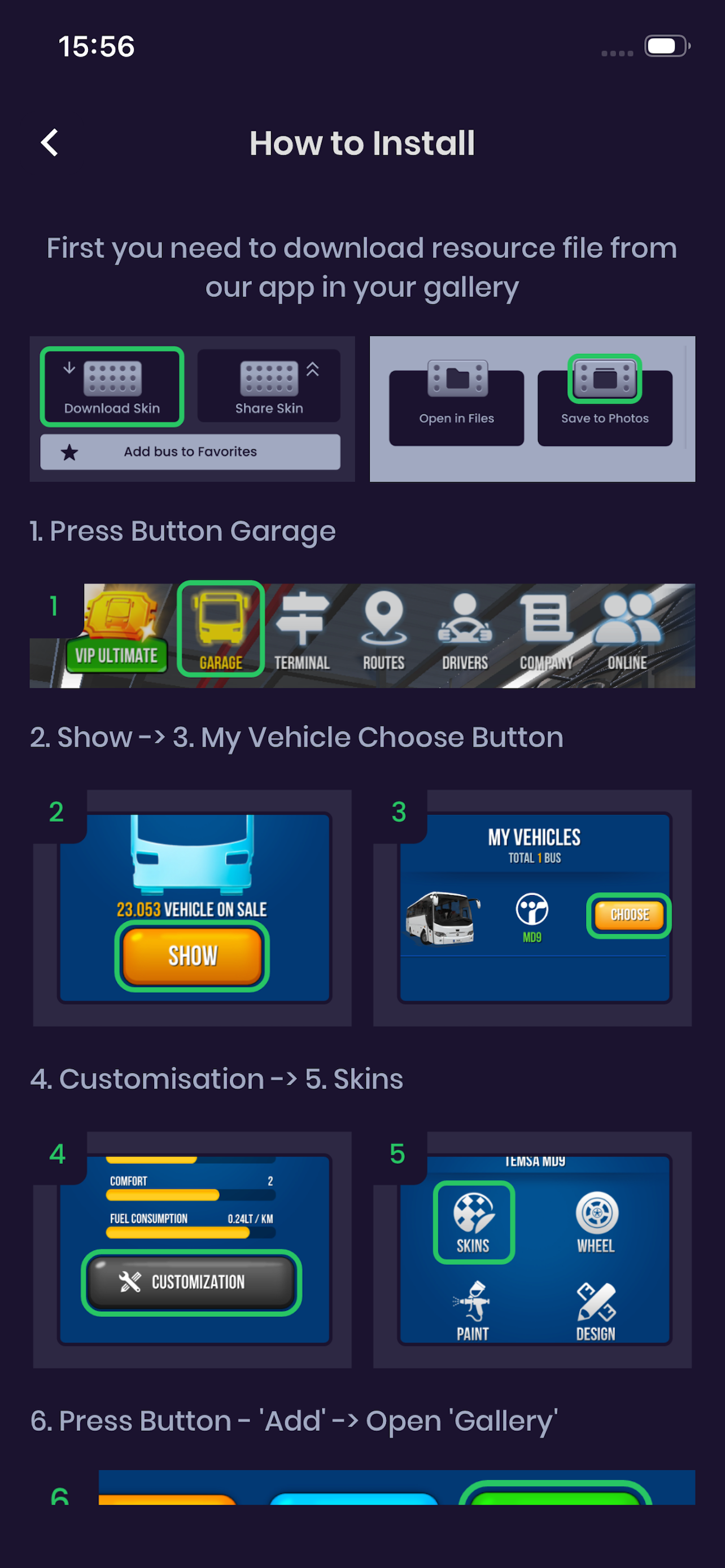 Installation instructions